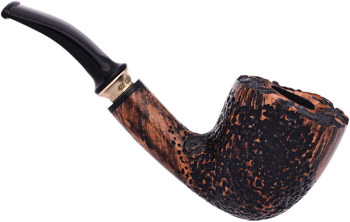 Erik Stokkebye 4th Generation Frihand Black Grain Partially Sandblasted (C)