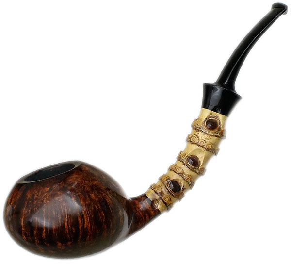 Jerry Zenn Smooth Bent Tomato with Bamboo