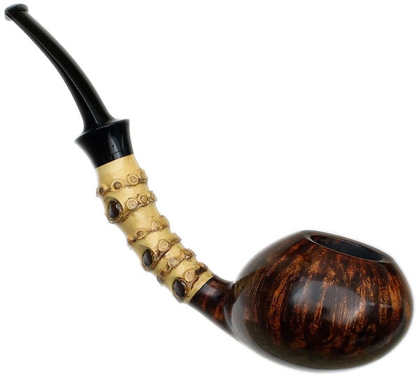 Jerry Zenn Smooth Bent Tomato with Bamboo