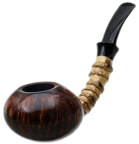 Jerry Zenn Smooth Bent Tomato with Bamboo