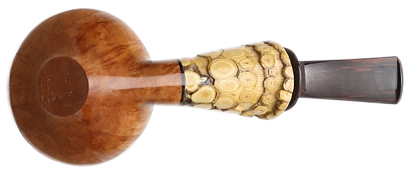 Jerry Zenn Smooth Tomato Sitter with Bamboo
