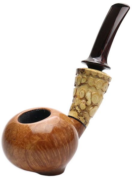 Jerry Zenn Smooth Tomato Sitter with Bamboo