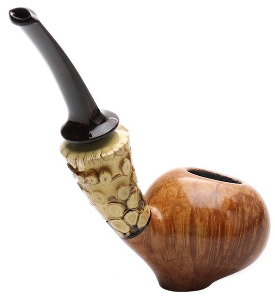 Jerry Zenn Smooth Tomato Sitter with Bamboo