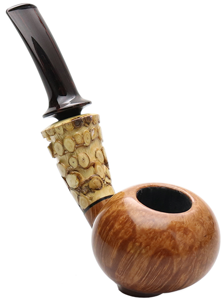 Jerry Zenn Smooth Tomato Sitter with Bamboo