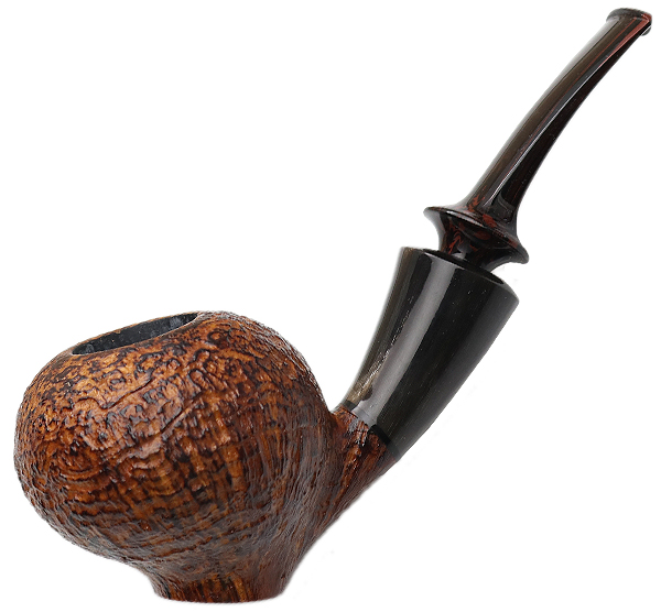 Jerry Zenn Sandblasted Tomato Sitter with Horn