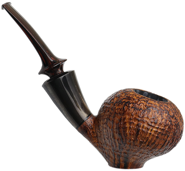 Jerry Zenn Sandblasted Tomato Sitter with Horn