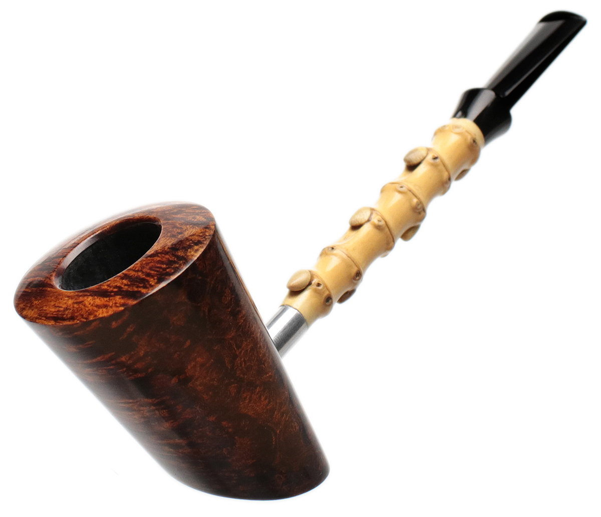 Jerry Zenn Smooth Poker with Bamboo (with Extra Stem)