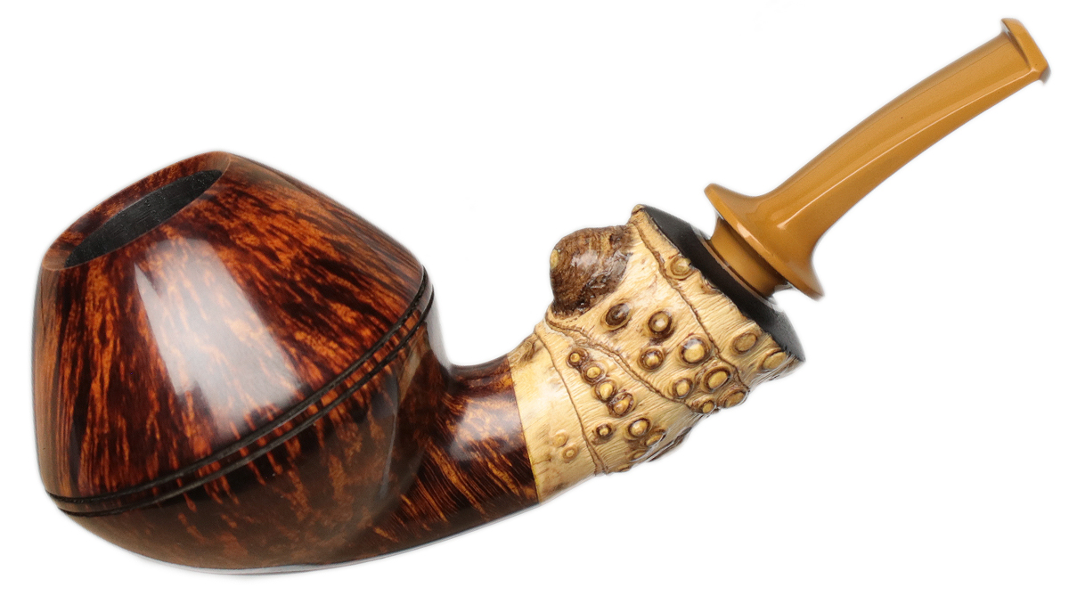 Jerry Zenn Smooth Rhodesian with Bamboo