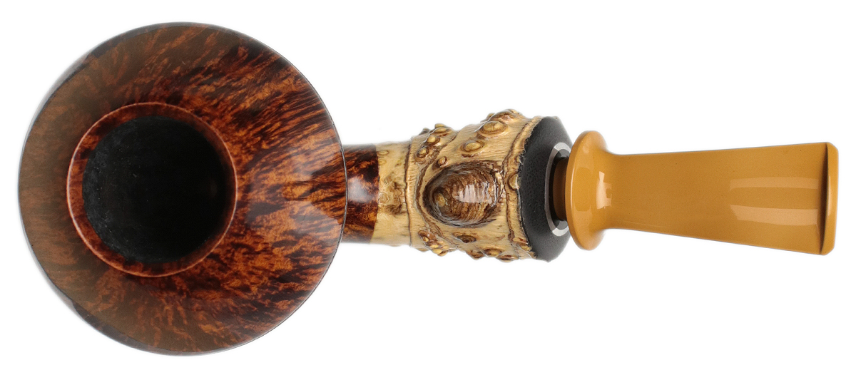 Jerry Zenn Smooth Rhodesian with Bamboo