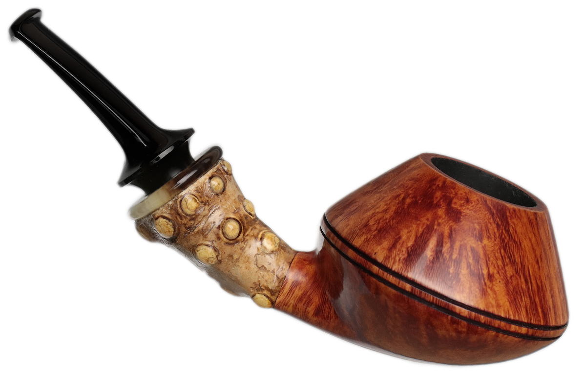 Jerry Zenn Smooth Rhodesian with Bamboo and Horn