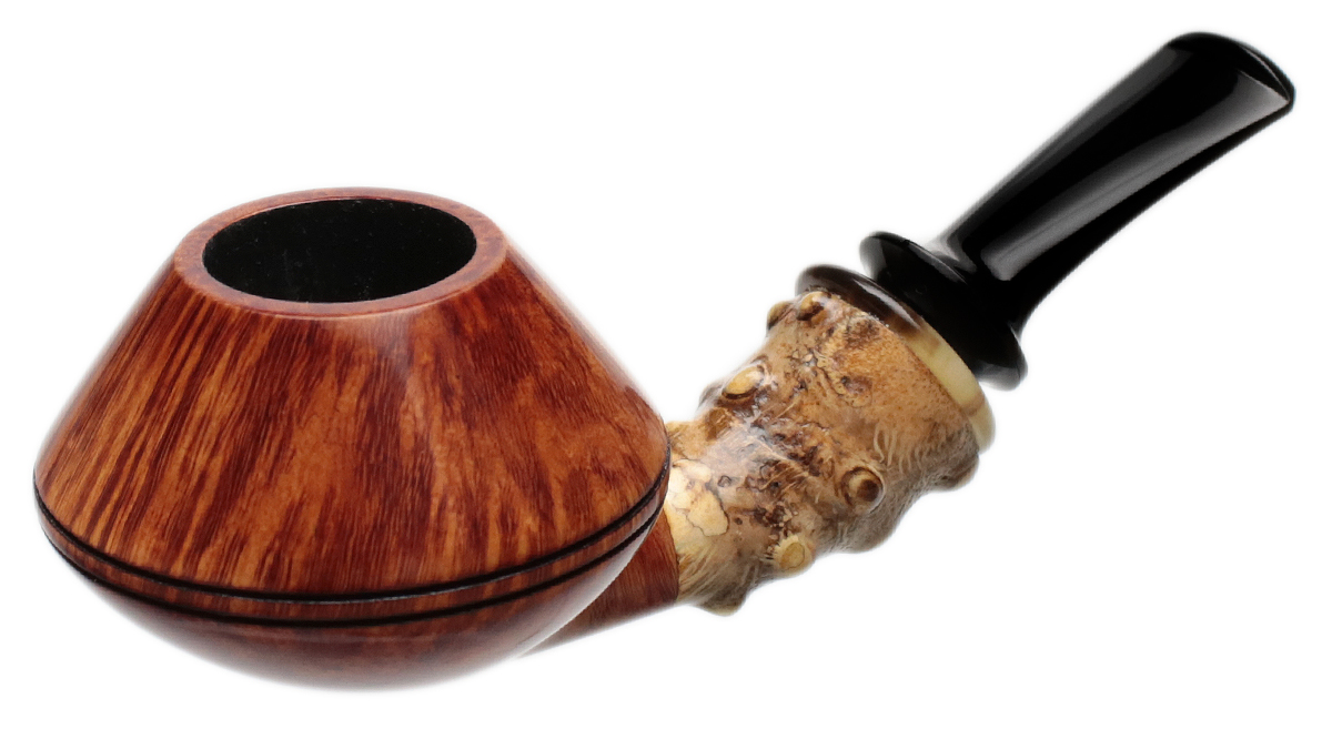 Jerry Zenn Smooth Rhodesian with Bamboo and Horn