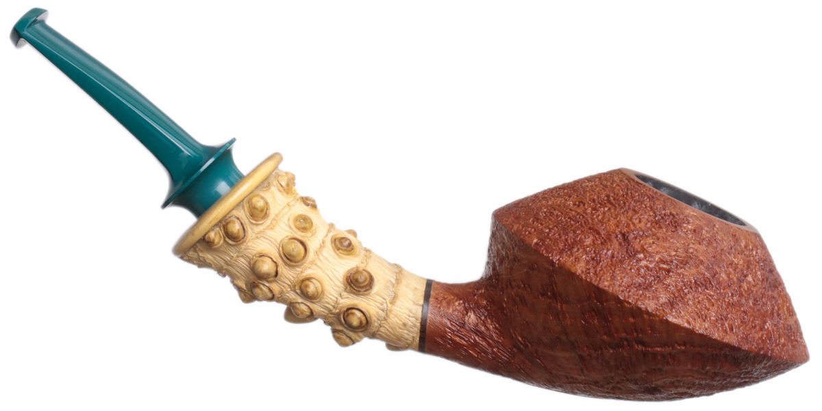 Jerry Zenn Sandblasted Rhodesian with Bamboo