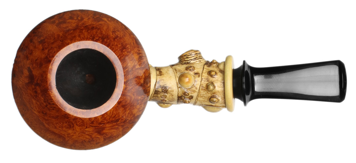 Jerry Zenn Partially Sandblasted Rhodesian with Bamboo