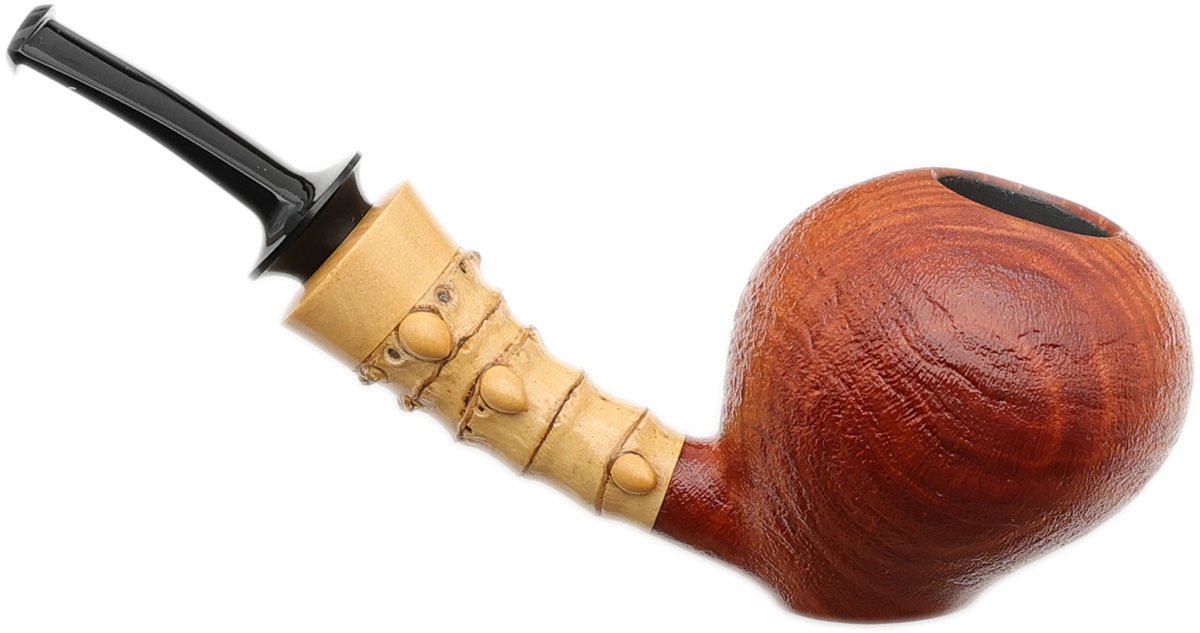 Jerry Zenn Sandblasted Acorn with Bamboo and Boxwood
