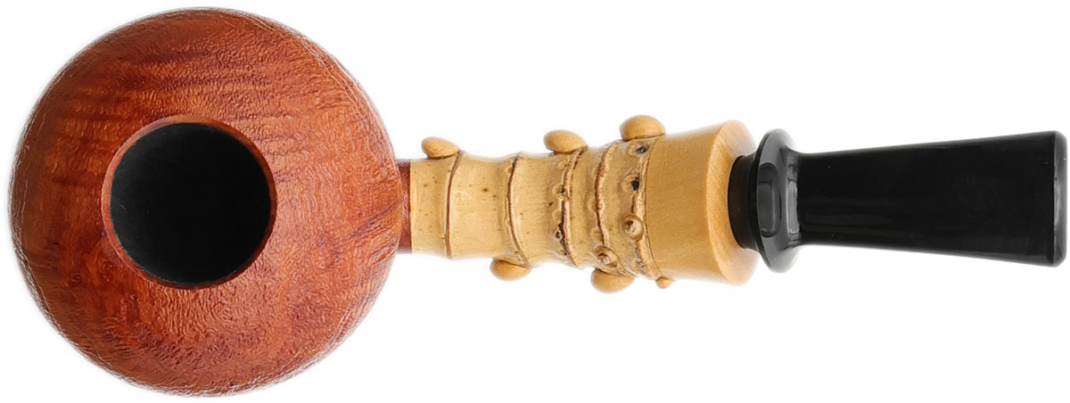 Jerry Zenn Sandblasted Acorn with Bamboo and Boxwood