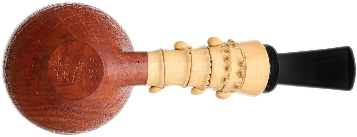 Jerry Zenn Sandblasted Acorn with Bamboo and Boxwood