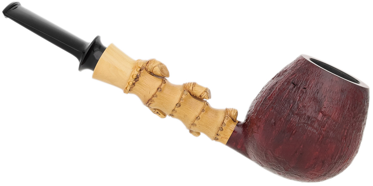 Jerry Zenn Sandblasted Brandy with Bamboo and Boxwood