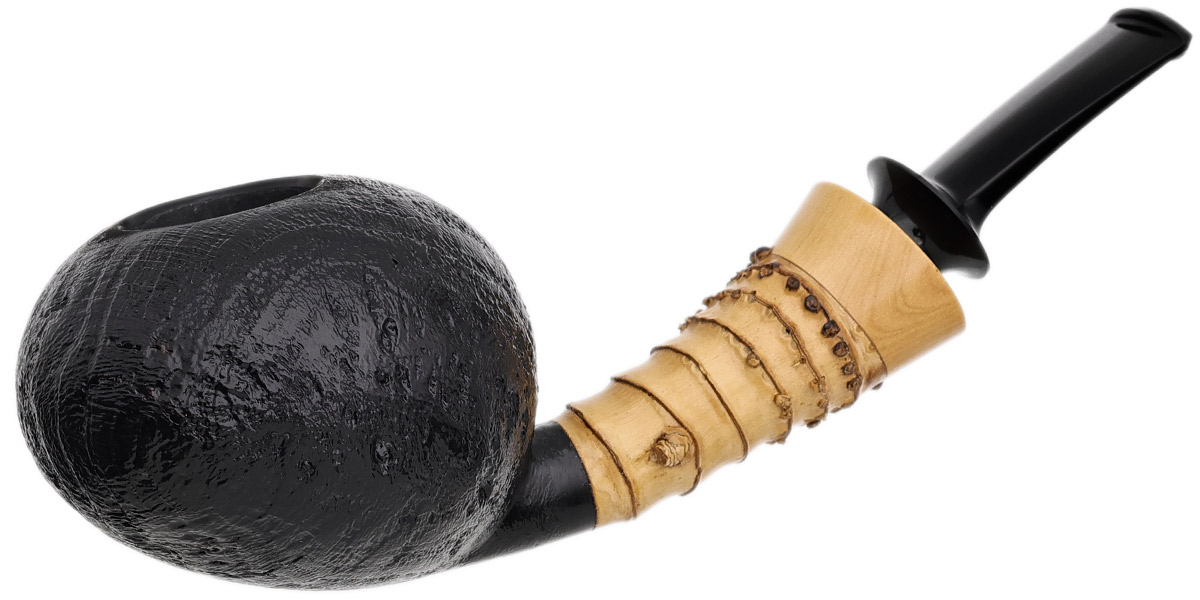 Jerry Zenn Sandblasted Tomato with Bamboo and Boxwood