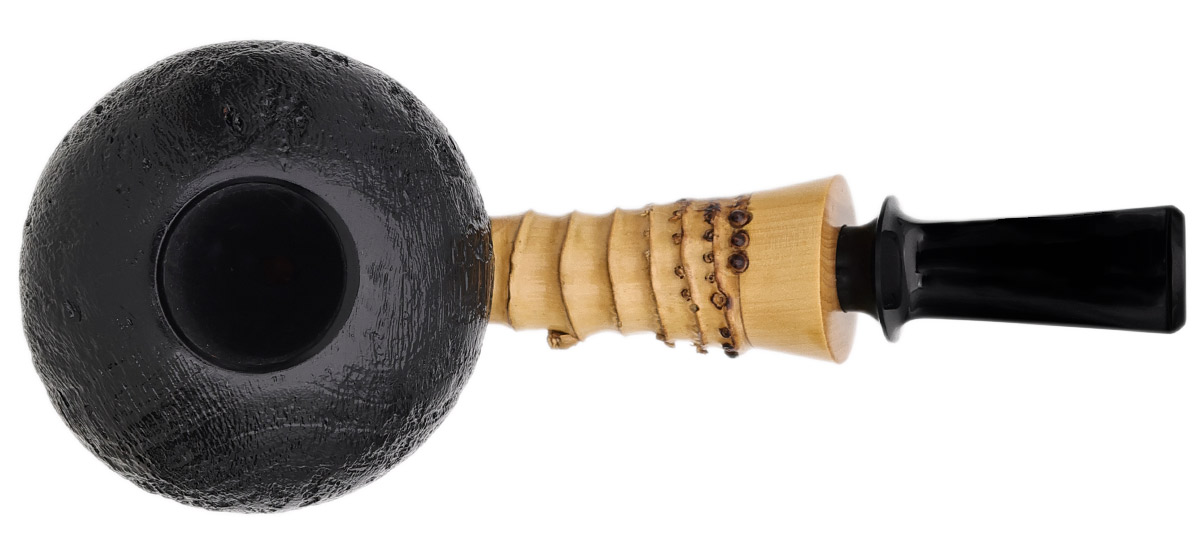 Jerry Zenn Sandblasted Tomato with Bamboo and Boxwood