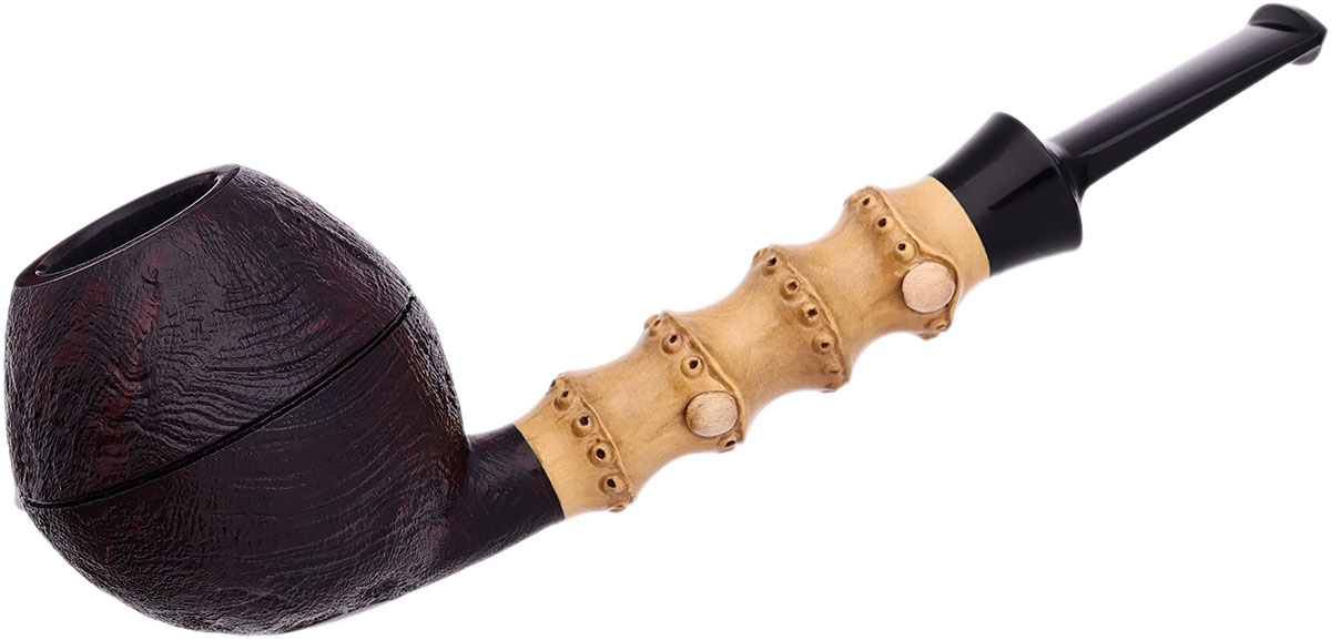Jerry Zenn Sandblasted Rhodesian with Faux Bamboo and Boxwood