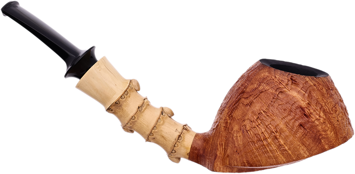 Jerry Zenn Sandblasted Volcano with Bamboo
