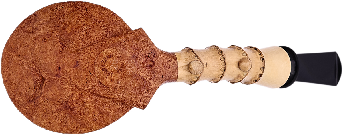 Jerry Zenn Sandblasted Volcano with Bamboo