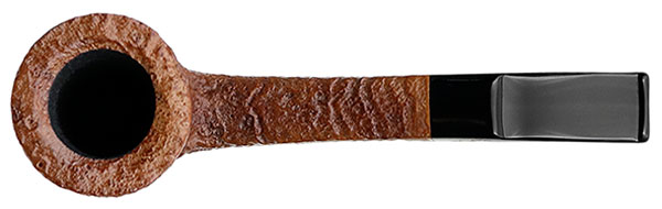 Savinelli Autograph Autograph Sandblasted Bent Billiard (5) (6mm)