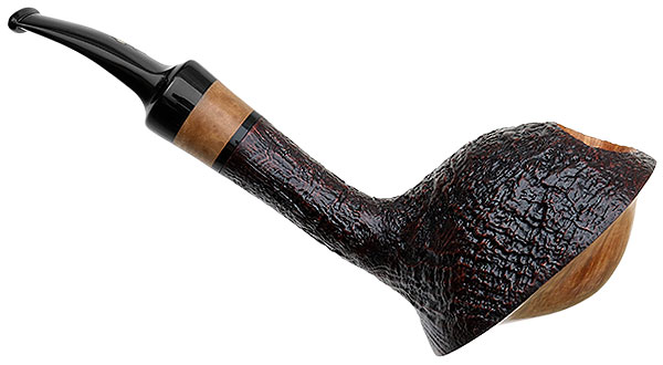 Savinelli Autograph Autograph Freestyle Partially Sandblasted Freehand (6mm)