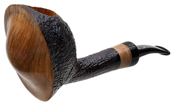 Savinelli Autograph Autograph Freestyle Partially Sandblasted Freehand (6mm)