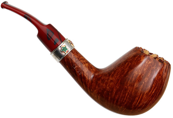 Savinelli Autograph Christmas Pipe 2017 Bent Egg (12/28) (6mm)