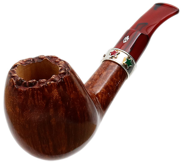 Savinelli Autograph Christmas Pipe 2017 Bent Egg (12/28) (6mm)