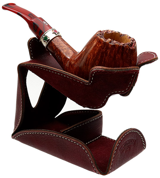 Savinelli Autograph Christmas Pipe 2017 Bent Egg (12/28) (6mm)