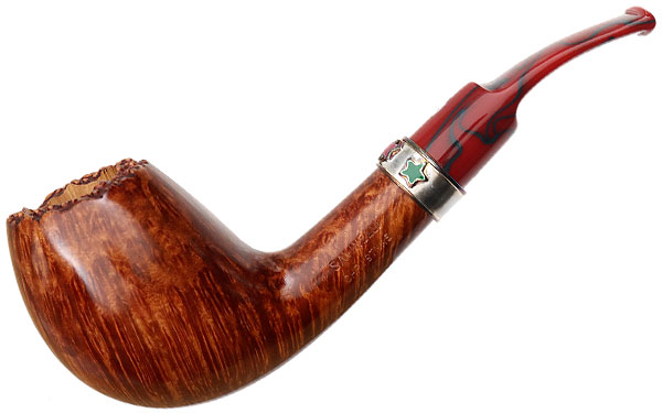 Savinelli Autograph Christmas Pipe 2017 Bent Egg (25/28) (6mm)