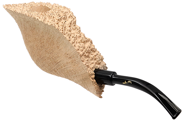 Savinelli Autograph Autograph Sandblasted Fan (Extraordinaire) (6mm) (with Box)