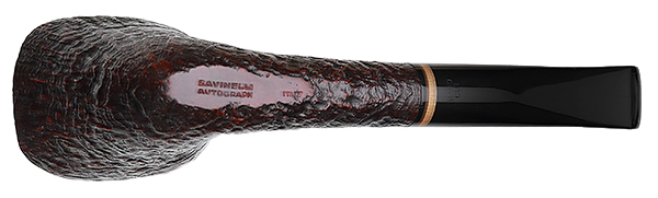 Savinelli Autograph Autograph Sandblasted Bent Dublin (6mm)