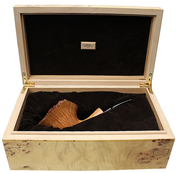 Savinelli Autograph Autograph Smooth Natural Bent Dublin (Extraordinaire) (6mm) (with Box)