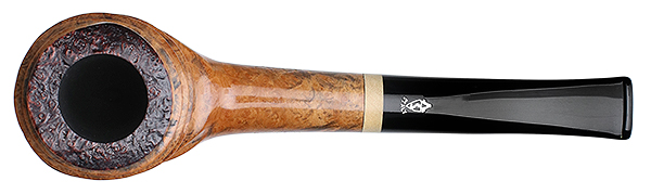 Savinelli Autograph Briar Line Carved Bent Billiard (B) (6mm)