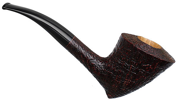 Savinelli Autograph Autograph Sandblasted Bent Dublin (6mm)