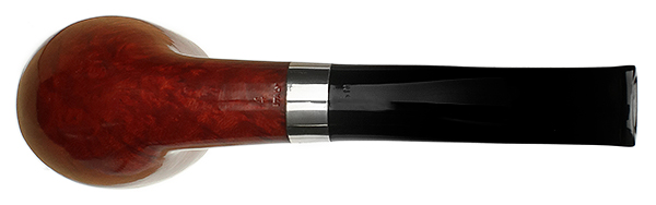 Savinelli Autograph Autograph Smooth Bent Billiard with Silver (4) (6mm)