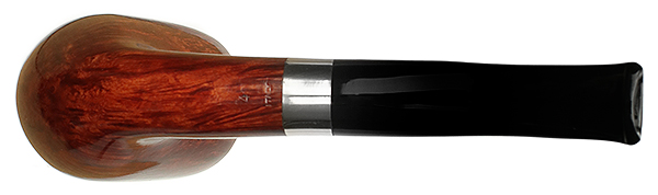 Savinelli Autograph Autograph Smooth Bent Billiard with Silver (4) (6mm)