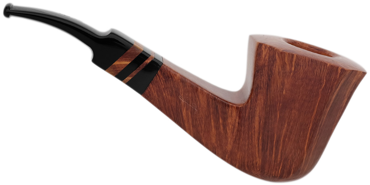 Savinelli Autograph Autograph Smooth Paneled Bent Dublin (8) (6mm)