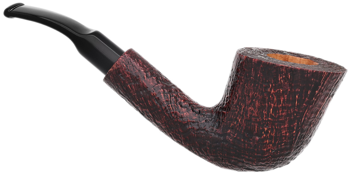 Savinelli Autograph Autograph Sandblasted Bent Dublin (6mm)