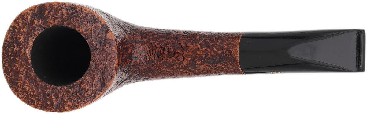 Savinelli Autograph Autograph Sandblasted Bent Billiard (6mm)
