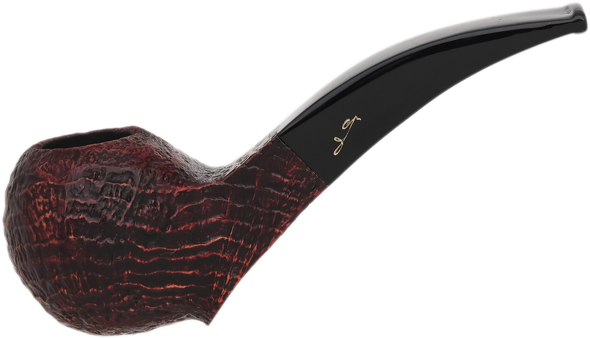 Savinelli Autograph Autograph Sandblasted Bent Ball (6mm)