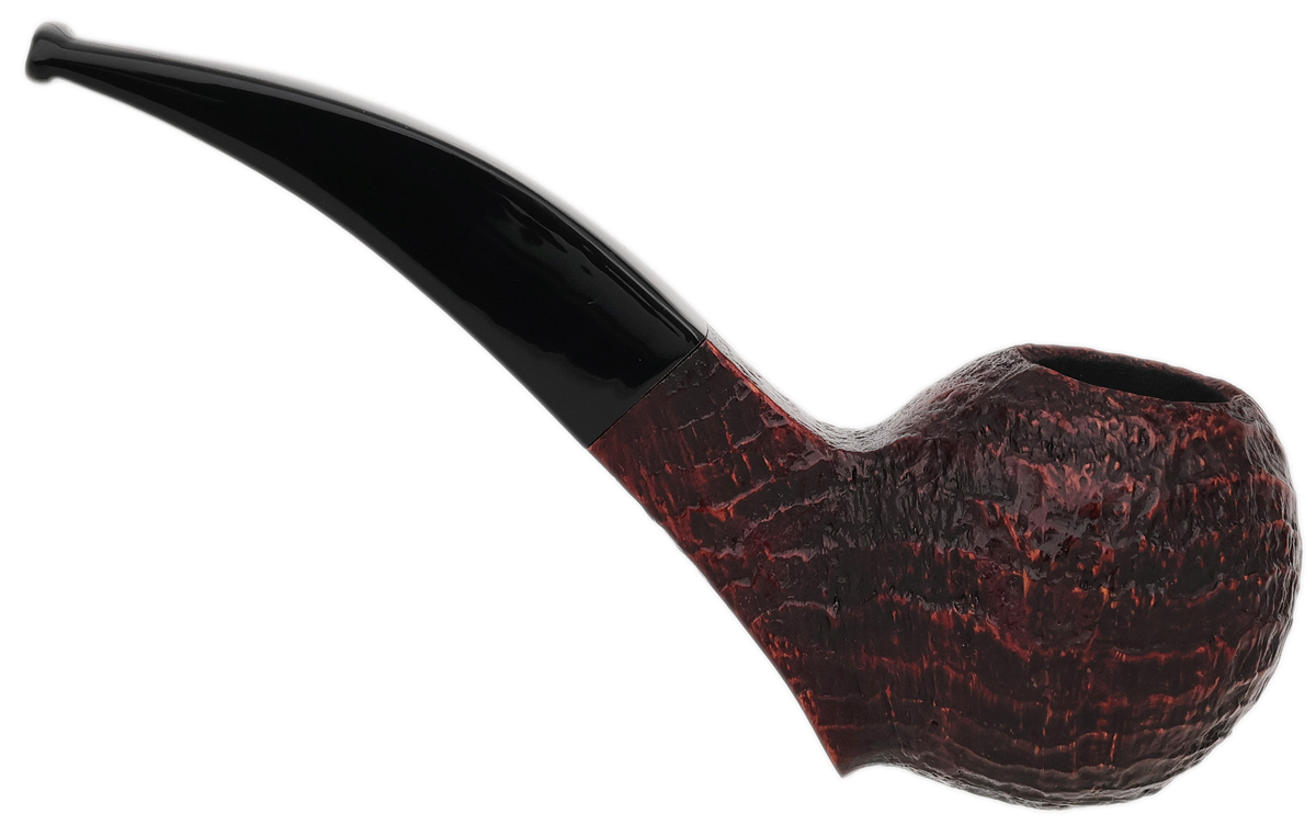 Savinelli Autograph Autograph Sandblasted Bent Ball (6mm)
