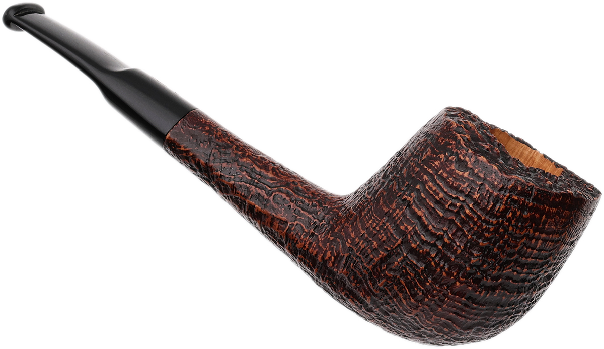 Savinelli Autograph Autograph Sandblasted Bent Apple (6mm)