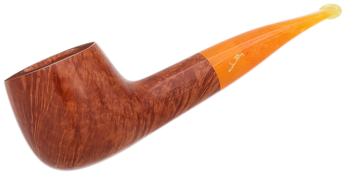 Savinelli Autograph Autograph Smooth Bent Pot (6) (6mm)