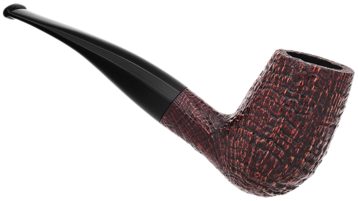 Savinelli Autograph Autograph Sandblasted Bent Egg