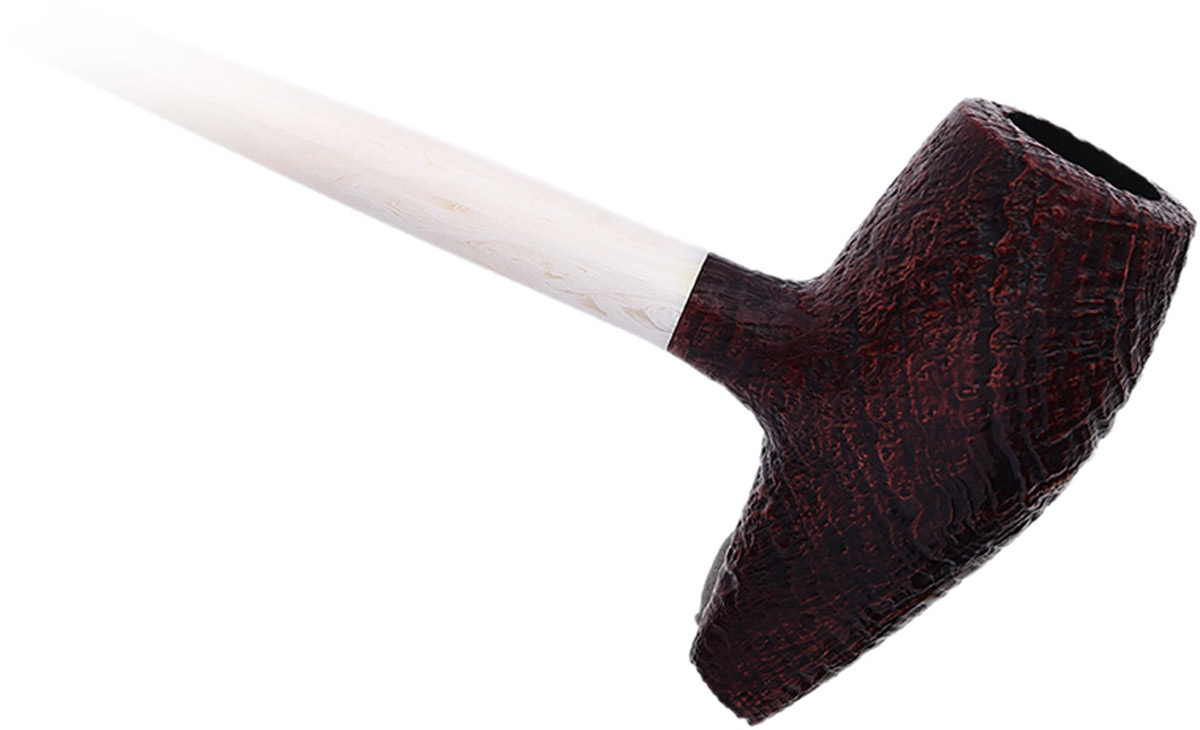 Savinelli Autograph Autograph Sandblasted Pickaxe Churchwarden