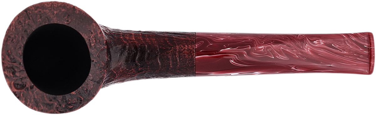 Savinelli Autograph Autograph Sandblasted Bent Billiard (6mm)